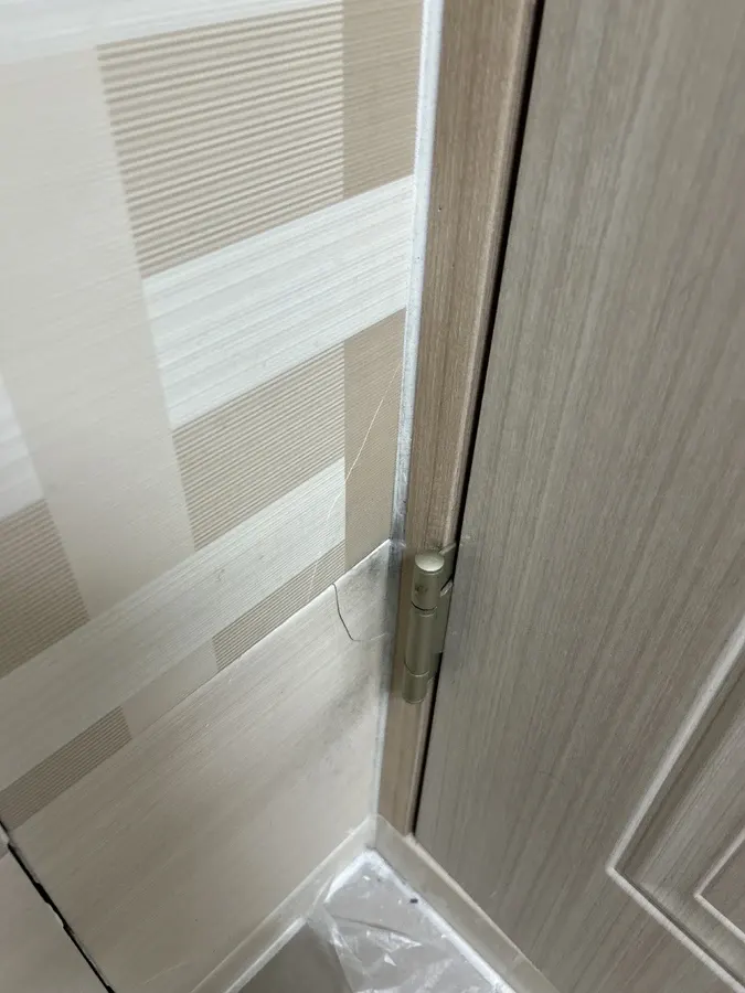세탁실 타일 교체 작업 전 사진